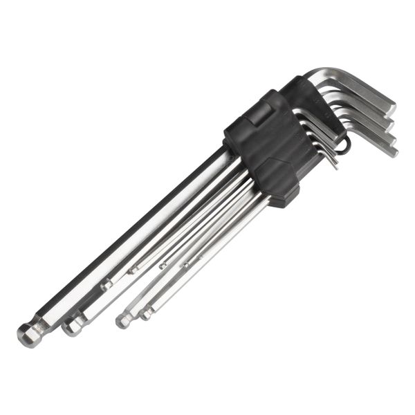Klíče IMBUS dlouhé 230mm 9 ks