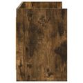 vidaXL TV skrinka 135 x 33 x 47 cm Dymový dub Kompozitné drevo