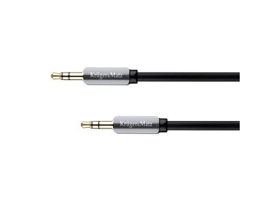 Kábel Jack 3,5mm konektor/Jack 3,5mm konektor 3m KRUGER & MATZ KM0314