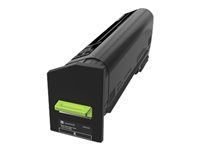 Vysoká výťažnosť - čierna - originálna - kazeta s farbivom LCCP, LRP - pre Lexmark CX860de, CX860dte, CX860dte with Asset Tag, CX860dtfe