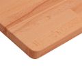 vidaXL Stolová doska 100x50x1,5 cm obdĺžniková masívny buk