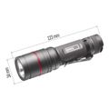 CREE LED kovové svietidlo Ultibright 70, 340lm, 3xAAA