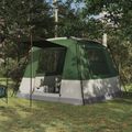 vidaXL Párty stan 10-miestny Zelená 185T Polyester s PU náterom