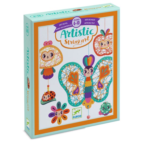 Tkanie Artistic String art Záhrada