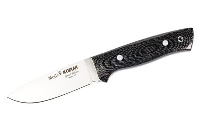 Muela KODIAK-10M.D lovecký nôž 10 cm, čierna, Micarta, kožené puzdro