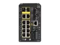Prepínač - 8 x 10/100/1000 + 2 x combo Gigabit - možno montovať na konzolu DIN