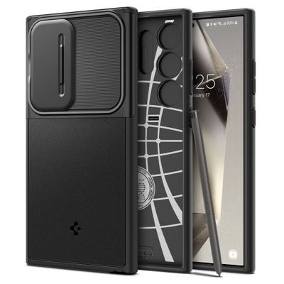 Spigen Optik Armor Case for Samsung Galaxy S24 Ultra Black