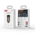 XO car charger CC70 PD 30W 1x USB-C black