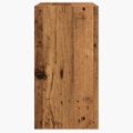 VidaXL Príručný stolík Old Wood 50x26x50 cm Engineered Wood