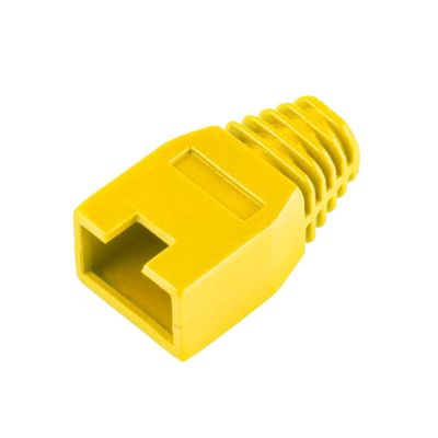 Kryt gumový pre konektor RJ45 žltý