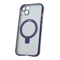 Magnetické kruhové puzdro pre iPhone 13 6,1" fialová