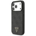 Obal Guess 4G Strap Triangle Logo MagSafe pre iPhone 17 Pro čierny