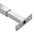 vidaXL Nastaviteľné bezpečnostné okenné lišty 3 ks 710 - 1200 mm