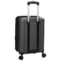 vidaXL Kufor so zámkom Tmavo šedá 34 x 23 x 55.5 cm ABS plast