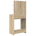 vidaXL Toaletné stolíky do spálne Sonoma dub 80 x 39,6 x 135 cm