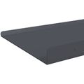 vidaXL Závesná polica 4 ks Antracit 30 x 18 x 2,5 cm Oceľ
