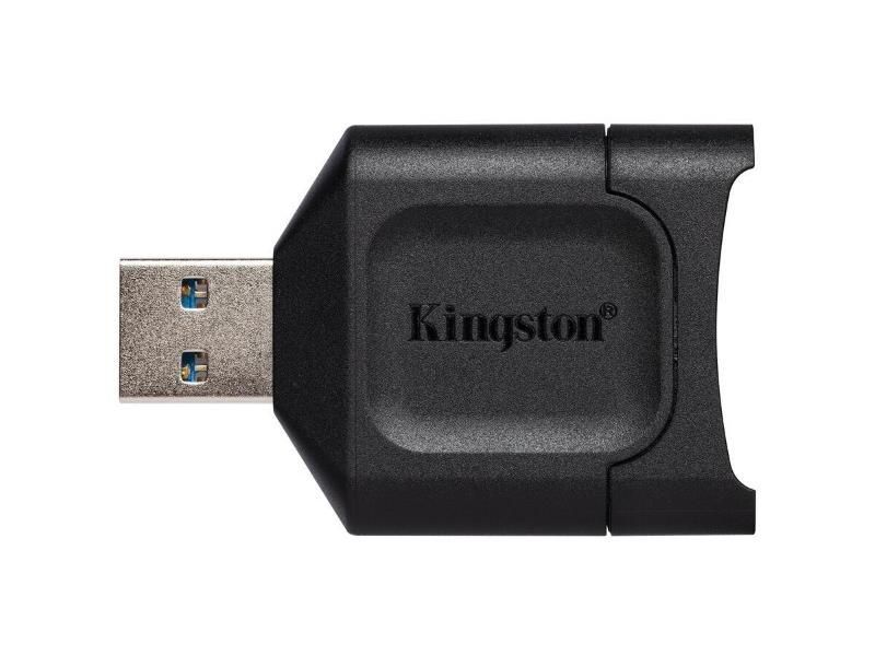 Čítačka pamäťových kariet KINGSTON MobileLite Plus USB3.2 Gen1 SDHC/SDXC UHS-II Black