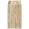 vidaXL Skriňa na topánky Dub sonoma 85 x 39,5 x 70 cm Kompozitné drevo
