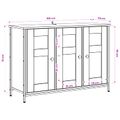 vidaXL Servírovacia skriňa Dub artisan 100 x 35 x 70 cm