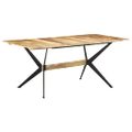 vidaXL Jedálenský stôl 180x90x76 cm mangovníkový masív