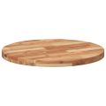 vidaXL Stolová doska okrúhla Ø70x4 cm masívne akáciové drevo