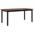 vidaXL Konferenčný stolík Dymová dub 100 x 50 x 45 cm Kompozitné drevo