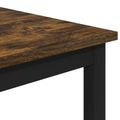 vidaXL Barová stolička Dymový dub 40 x 32 x 64 cm Kompozitné drevo
