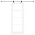 vidaXL Posuvné dvere ORKDAL Biela 78 x 202 cm