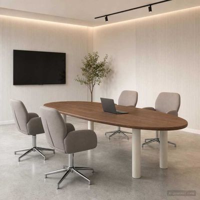 vidaXL Otáčacie stoličky k stolu 4 ks Látka 54 x 58 x 90 cm Sivohnedá