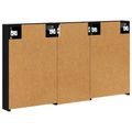 vidaXL Set kabinetov do kúpeľne 3 ks 110 x 10,5 x 60,5 cm