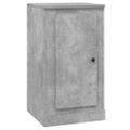vidaXL Komody 2 ks betónové sivé 37,5x35,5x67,5 cm kompozitné drevo