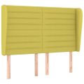 vidaXL Boxspring posteľ s matracom zelená 140x200 cm látka