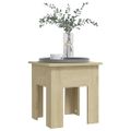 vidaXL Konferenčný stolík vo farbe dubu sonoma 40x40x42 cm drevotrieska