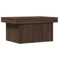 vidaXL Konferenčný stolík hnedý dub 80x55x40 cm kompozitné drevo