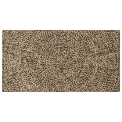 vidaXL Kusové koberce Prírodná a čierna 100 x 200 cm Juta
