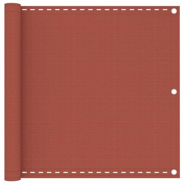 vidaXL Balkónová markíza terakotová 90x300 cm HDPE