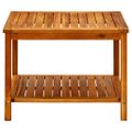 vidaXL Konferenčný stolík 60x60x45 cm masívne akáciové drevo