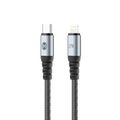 Kábel Forever Braix USB-C - Lightning 1,0 m 27W čierny