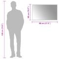 vidaXL LED kúpeľňové zrkadlo 80x50 cm