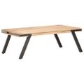 vidaXL Konferenčný stolík 114x65x40 cm masívne mangovníkové drevo