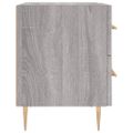 vidaXL Nočné stolíky 2 ks sivé sonoma 40x35x47,5 cm kompozitné drevo