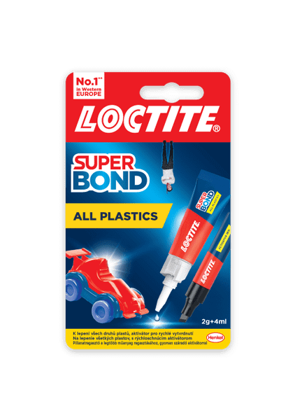 2733065 Loctite Super Bond All Plastics, 2 g + 4 ml