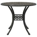 vidaXL 3-dielna bistro súprava bronzová liaty hliník