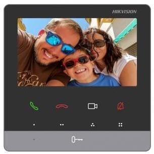 Hikvision Vnútorná IP stanica s 4,3" TFT obrazovkou, PoE