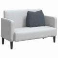 vidaXL Poduška na chrbát Tmavo šedá 60 x 20 x 50 cm Kordúrová tkanina