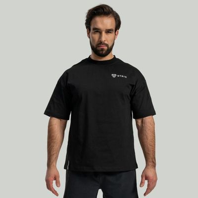 Tričko Oversized Black - STRIX, veľkosť L, veľkosť oblečenia L
