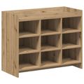 vidaXL Skriňa na topánky 85 x 39,5 x 70 cm Kompozitné drevo