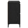 vidaXL Servírovacia skriňa Čierny dub 60 x 35 x 70 cm
