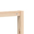 vidaXL Vešiak na šaty s botníkom 113x40x157,5 cm masívna borovica