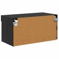 vidaXL Zostava TV skriniek 60 x 30 x 30 cm Čierny dub Kompozitné drevo